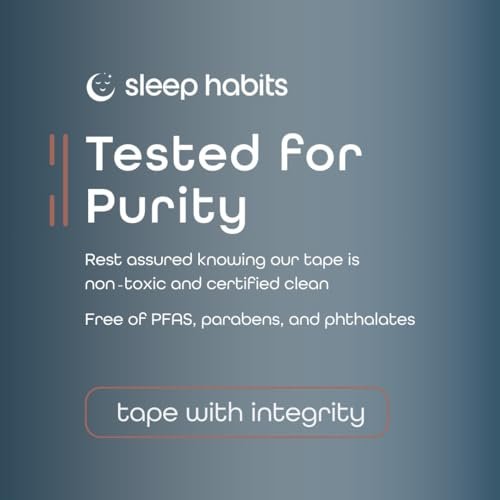 SleepHabits 45er Pack Atemstreifen, ungiftig, drittgeprüft, Nasenstreifen für bessere Atmung | Nasale Streifen gegen Schnarchen | Extra stark für empfindliche Haut | Nasenstreifen zum Schlafen, Lavendel