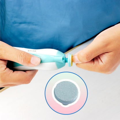 12 Baby-Nagelfeilen-Pads, Ersatzpads für elektrische Baby-Nagelschneider, passend für Kinder ab 12 Monaten (Blau)