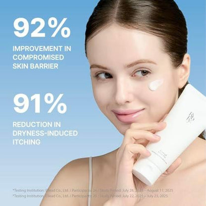 Rbfy. Control Lotion Plus – Leichte Gesichtsfeuchtigkeitscreme für Hydratation, Beruhigung & Barriereschutz mit mehrschichtiger Hyaluronsäure. Für Gesicht & Körper. Koreanische Hautpflege für die ganze Familie (150 ml)