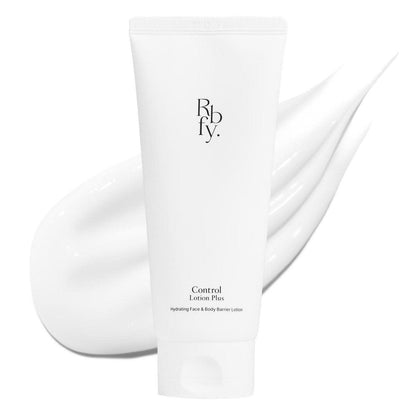 Rbfy. Control Lotion Plus – Leichte Gesichtsfeuchtigkeitscreme für Hydratation, Beruhigung & Barriereschutz mit mehrschichtiger Hyaluronsäure. Für Gesicht & Körper. Koreanische Hautpflege für die ganze Familie (150 ml)