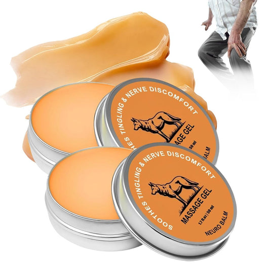 2er-Pack Neuro Balm – Nervenberuhigende Creme bei Neuropathie, Muskel- und Gelenkschmerzen – Beruhigende Massagecreme für Hände, Füße, Nacken und Schultern