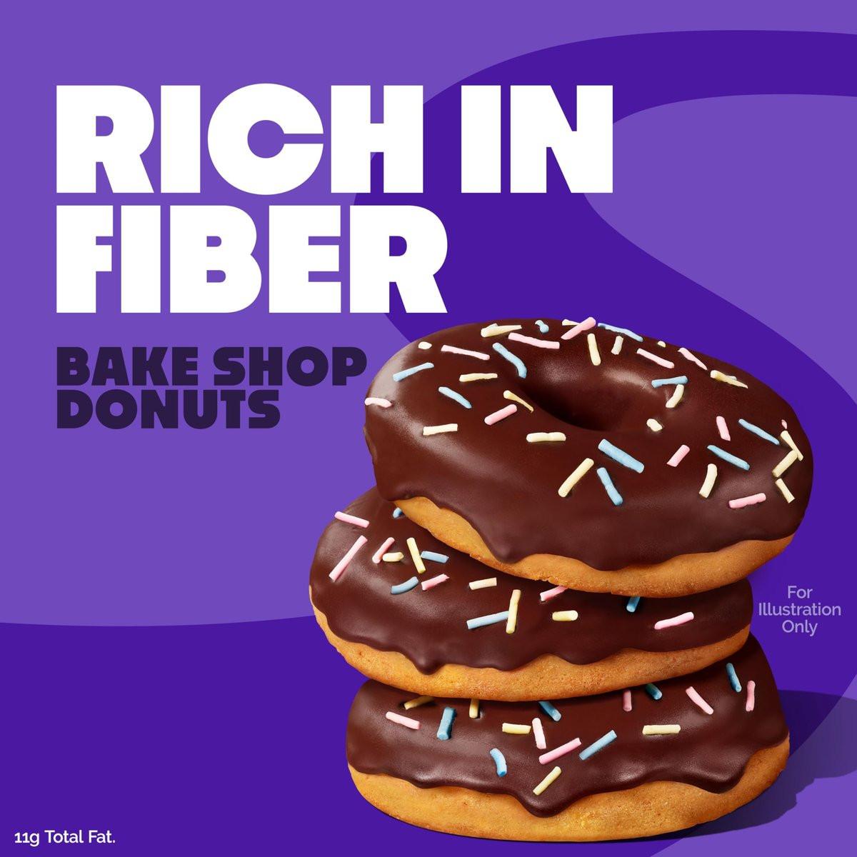 Quest Nutrition Bake Shop, Schokoladen-Glasierte Donuts, 14g Protein, Weniger als 1g Zucker, Protein Snack, Zuckerarm, 4er Pack