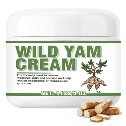 Paistely Wild Yam Creme für Hormonbalance – Progesteron Creme für Frauen, unterstützt Hormonhaushalt, Fruchtbarkeit & Wechseljahre mit kraftvoller natürlicher Mischung, 118 ml
