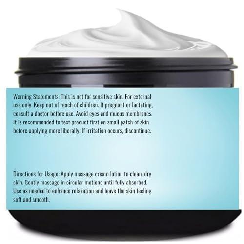 Essentially KateS Pfefferminz + Eukalyptus Kühlende Creme Lotion 4 Fl Oz - Angereichert mit Ceramiden 1, 3 und 6II - Beruhigend nach körperlicher Aktivität - Lindert überlastete Muskeln