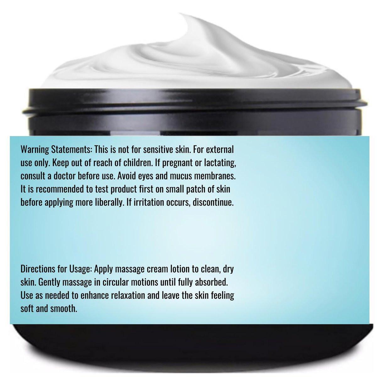 Essentially KateS Pfefferminz + Eukalyptus Kühlende Creme Lotion 4 Fl Oz - Angereichert mit Ceramiden 1, 3 und 6II - Beruhigend nach körperlicher Aktivität - Lindert überlastete Muskeln