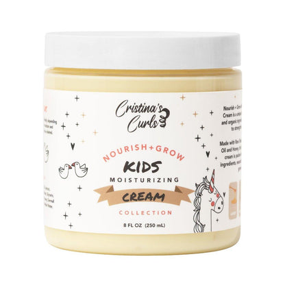 Cristina's Curls Feuchtigkeitscreme für Kinderlocken, täglicher Leave-In Conditioner für Locken, feuchtigkeitsspendende Haarpflege für trockene Locken, sulfatfrei und pflanzlich