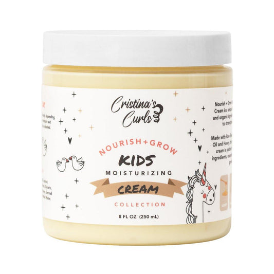 Cristina's Curls Feuchtigkeitscreme für Kinderlocken, täglicher Leave-In Conditioner für Locken, feuchtigkeitsspendende Haarpflege für trockene Locken, sulfatfrei und pflanzlich