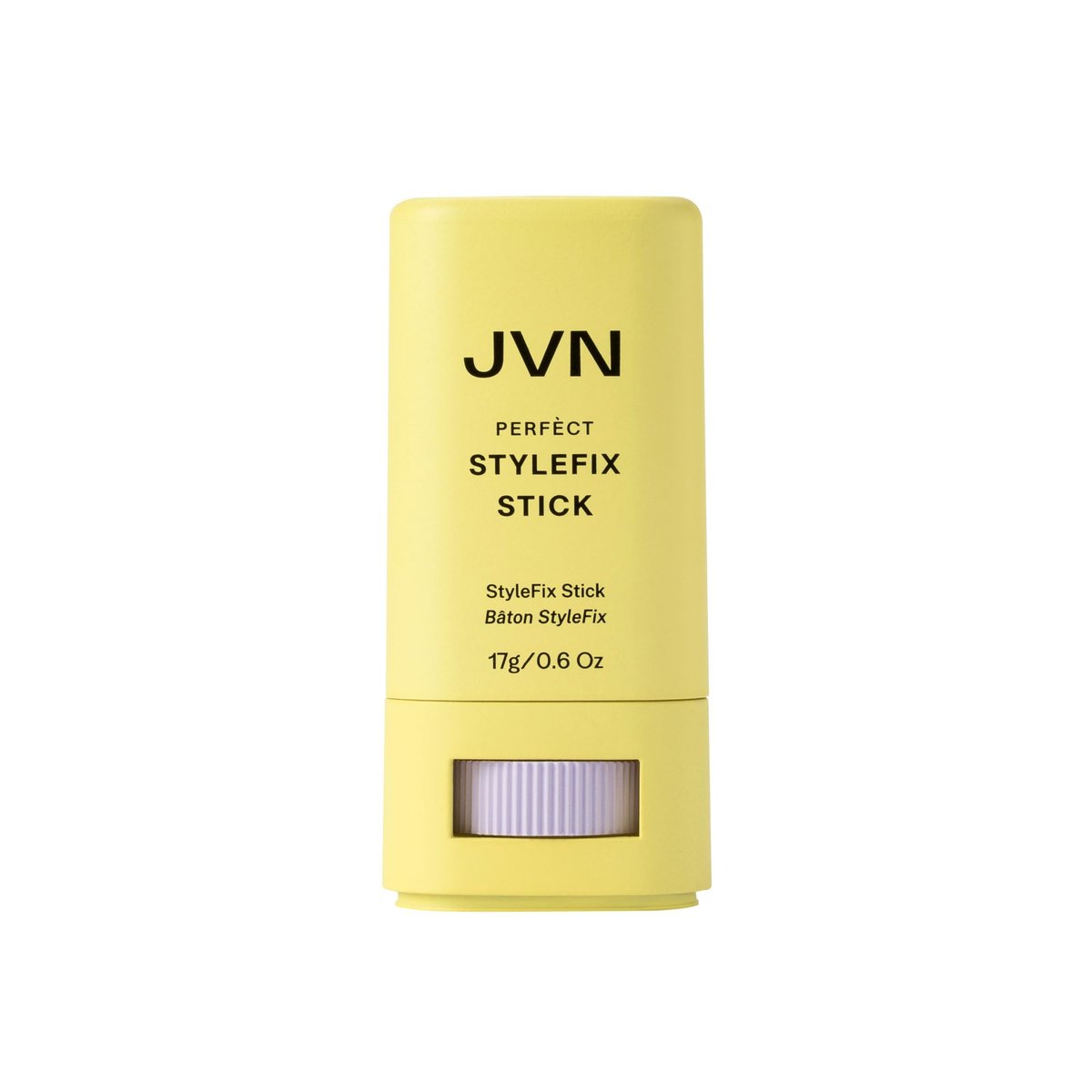 JVN StyleFix Haarwachs Styling Stick, 0,6 Unzen – Kontrolliert Frizz, bändigt fliegende Haare & Babyhaare für den ganzen Tag Halt für Frauen und Männer, perfekt für unterwegs, silikonfrei
