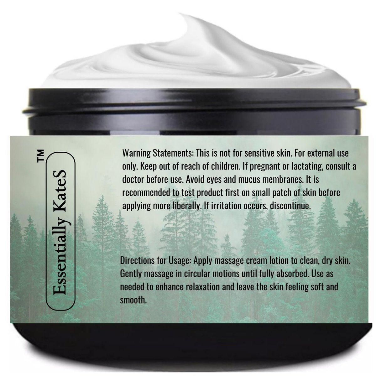 Cedarwood + Clove + Frankincense "Woodland Blend" Lotion 4 oz - Mit Ceramiden 1, 3 und 6II - Eine erdende Körpertherapie zur Wiederherstellung des inneren Gleichgewichts