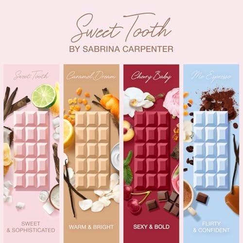 SCENT BEAUTY Sabrina Carpenter Eau de Parfum & Body Spray Bundle - Sweet Tooth - 30 ml & 240 ml
