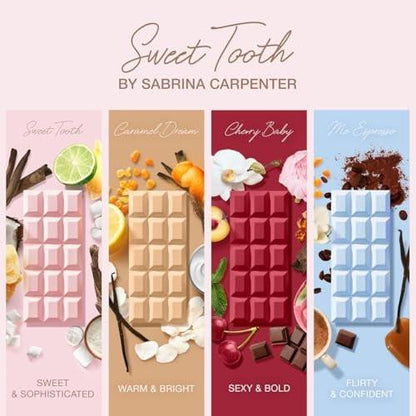 SCENT BEAUTY Sabrina Carpenter Eau de Parfum & Body Spray Bundle - Sweet Tooth - 30 ml & 240 ml