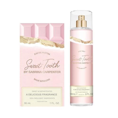 SCENT BEAUTY Sabrina Carpenter Eau de Parfum & Body Spray Bundle - Sweet Tooth - 30 ml & 240 ml