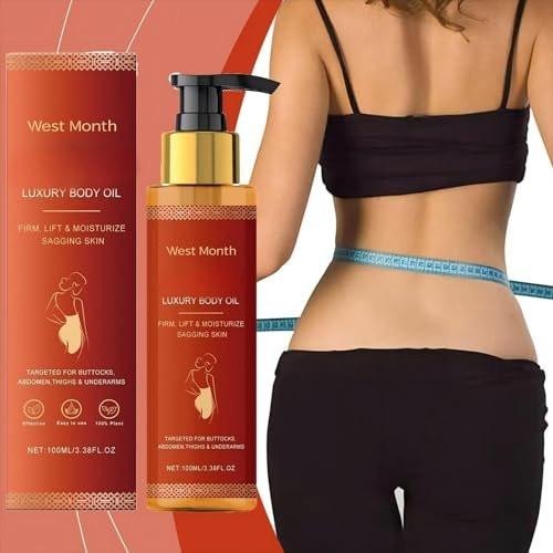 pewatul Body Firming Oil – Hydratisierendes und straffendes Körperöl für Frauen, 2 x 100 ml