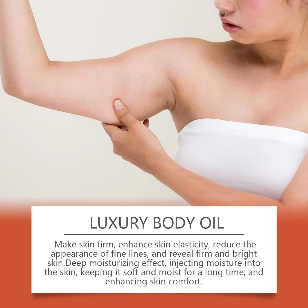 pewatul Body Firming Oil – Hydratisierendes und straffendes Körperöl für Frauen, 2 x 100 ml