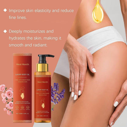 pewatul Body Firming Oil – Hydratisierendes und straffendes Körperöl für Frauen, 2 x 100 ml