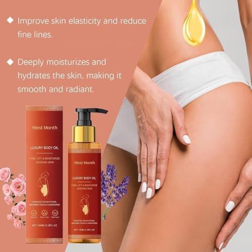 pewatul Body Firming Oil – Hydratisierendes und straffendes Körperöl für Frauen, 2 x 100 ml