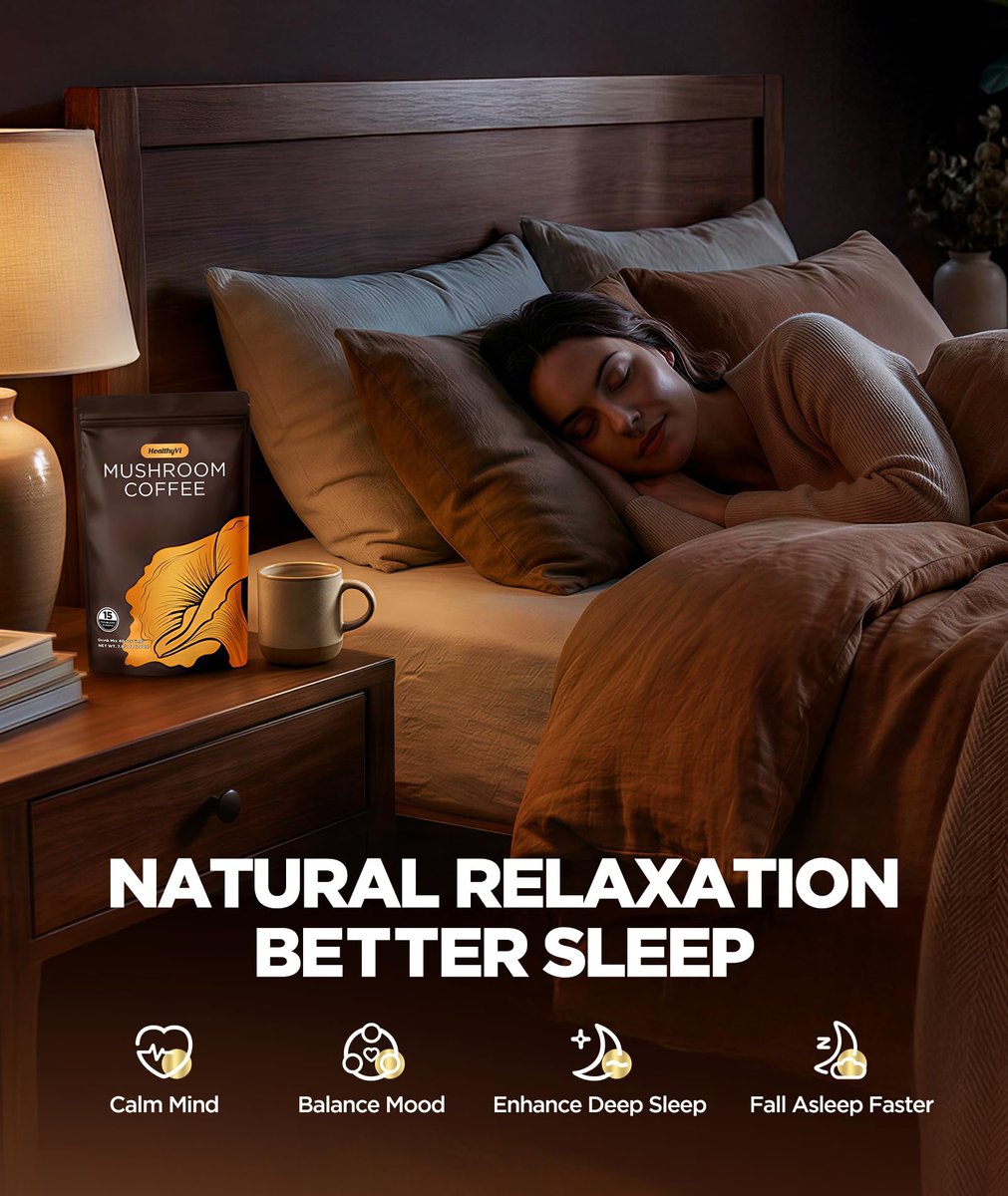 Mushroom Coffee mit 15 natürlichen Pilzen, Medium Roast mit KSM-66 Ashwagandha & L-Theanin, Fokus, Immunität, Energie, Stimmung & Darmgesundheit, Arabica Instantkaffee, vegan, 40 Portionen