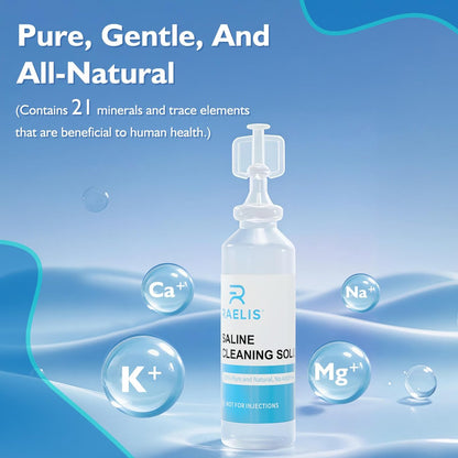 RAELIS Kochsalzlösung, 150 ml / 5,28 FL OZ, normale Lösung für den mehrfachen Haushaltsgebrauch, 5 ml pro Portion, 30 Stück pro Box