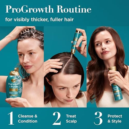 OGX ProGrowth + Peptide Conditioner – Stärkende Pflege gegen Haarbruch (390 ml)