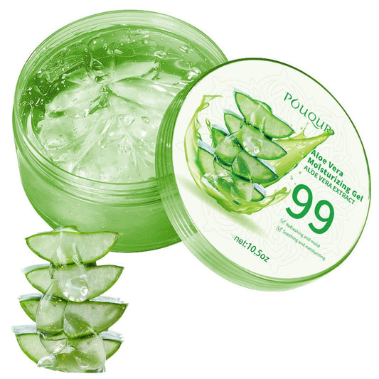 Fuveuua Organisches reines Aloe Vera Gel – Beruhigendes Kühlgel bei Sonnenbrand & After-Sun-Gel für Haut, Gesicht und Haare | 99 % pflanzlich | 200 ml | Sanft für alle Hauttypen