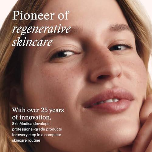 SkinMedica HA⁵ Hydra Collagen Water Burst Gesichtsfeuchtigkeitscreme mit veganem Kollagen – Polsternde Gesichtscreme mit Microbiome Barrier Complex für 24-Stunden-Feuchtigkeit – Hilft trockener, stumpfer Haut (1,7 Fl Oz)