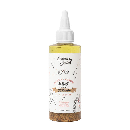 Cristina's Curls Kopfhaut-Serum für lockiges Haar – Trockene Kopfhaut Behandlung für Kinder, Beruhigendes Kopfhautöl gegen Trockenheit und Juckreiz, Gesunde Kopfhautpflege