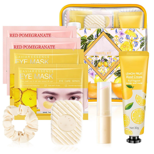 Geschenkset für Frauen Hautpflege, 11-teiliges Reise-Spa-Set, Skincare Kit für Damen, Geburtstagsgeschenk, Muttertagsgeschenk