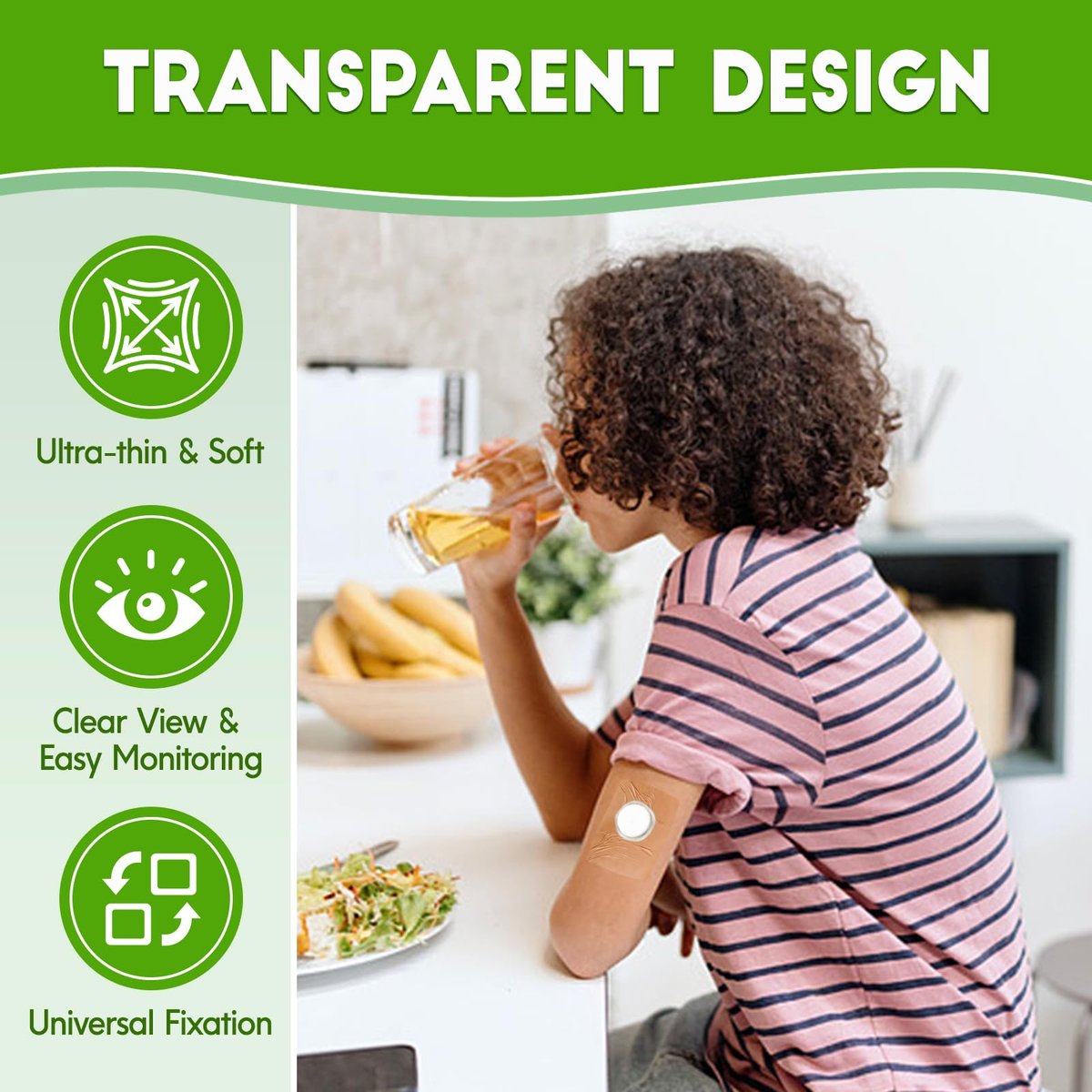 60 Stück transparente Wundauflage – 4" x 4,75" wasserdichte Pflaster für Wunden + 2,37" x 2,75" Wundauflage zum Schwimmen, nach der OP, für IV-Schutz, Tattoo-Pflege, selbstklebende Pflaster