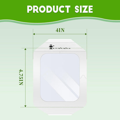 50 Stück Transparente Wundfolie - 4" x 4,75" Wasserdichte Pflaster für Wunden, Wundverband zum Schwimmen, nach der OP, IV-Schutz, Tattoo-Nachsorge, selbstklebende Pflaster