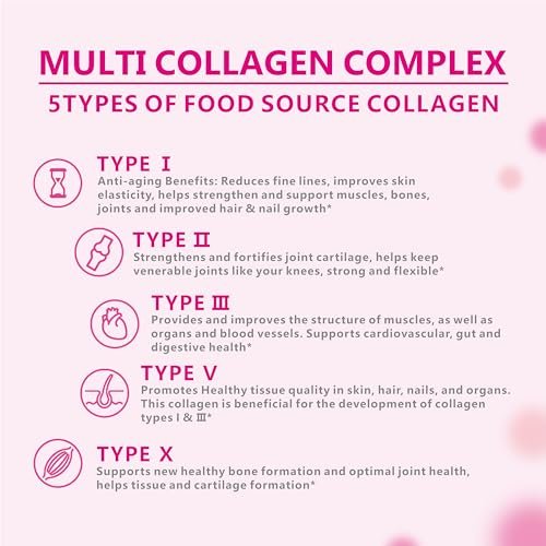 OMOGS 2er-Pack Kollagen-Peptid-Kapseln – Hydrolysiertes Kollagen mit Präbiotikum & Cranberry-Extrakt – 200 Kapseln für Haar, Haut, Nägel, Gelenke, Verdauung & Immunsystem