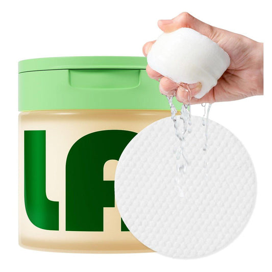 LABJD Toning Polish Pads – 100 feuchtigkeitsspendende Gesichtstoner-Pads mit Schneckenschleim, Niacinamid, Peptiden und Centella für dunkle Flecken, Falten und matte Haut