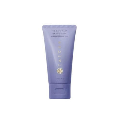 TATCHA The Rice Wash, Reisegröße | Sanfter Cremereiniger für das Gesicht – Entfernt Rückstände ohne die Haut zu entfetten für einen weichen, strahlenden Teint | 50 ml/1,7 fl. oz.