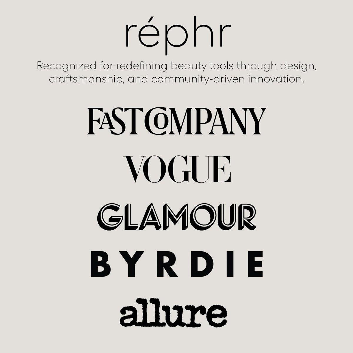 rephr Brush 05 Flagship Face Brush – Handgefertigter Pinsel aus japanischem Ziegenhaar für Rouge, Bronzer & Puder | Sanftes, kontrolliertes Auftragen | Hergestellt in Kumano, Japan