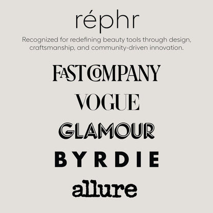 rephr Brush 05 Flagship Face Brush – Handgefertigter Pinsel aus japanischem Ziegenhaar für Rouge, Bronzer & Puder | Sanftes, kontrolliertes Auftragen | Hergestellt in Kumano, Japan