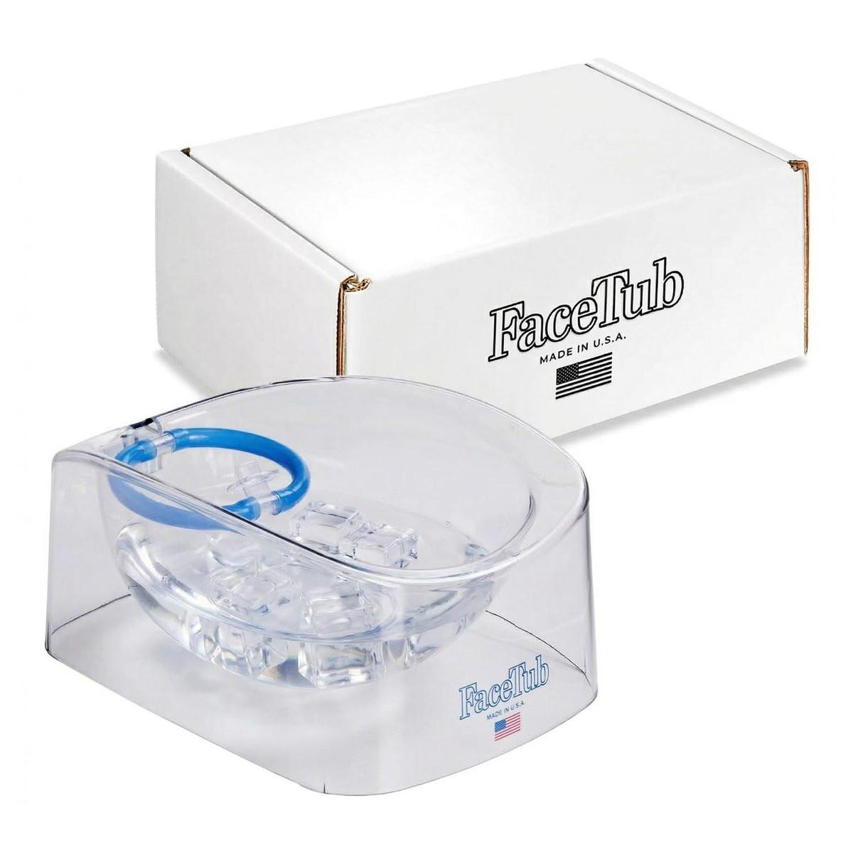 The FaceTub Cold Ice Bath – Premium Gesichts-Eisbad für Vagusnerv-Stimulation, Hautgesundheit & Entspannung mit Atemschläuchen