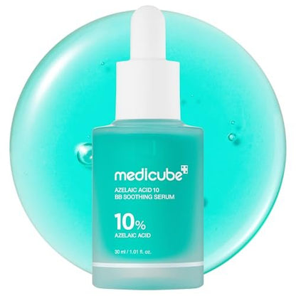 medicube Azelaic Acid 10 Soothing Serum | Klärendes Serum für unreine & fettige Haut mit B3+B5 | Beruhigende Pflege für gestresste Haut & nach Unreinheiten | Koreanische Hautpflege 30ml