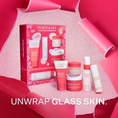 Peach & Lily Glass Skin Luminous Kit – 5-teiliges Set für strahlende Haut