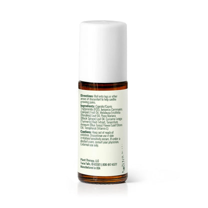 Plant Therapy Kids Grow Ease Roll-On 30 ml – Beruhigende Mischung für Wachstumsschmerzen, Muskelkater & Beinkrämpfe, Kindersicher, Fertig verdünnt