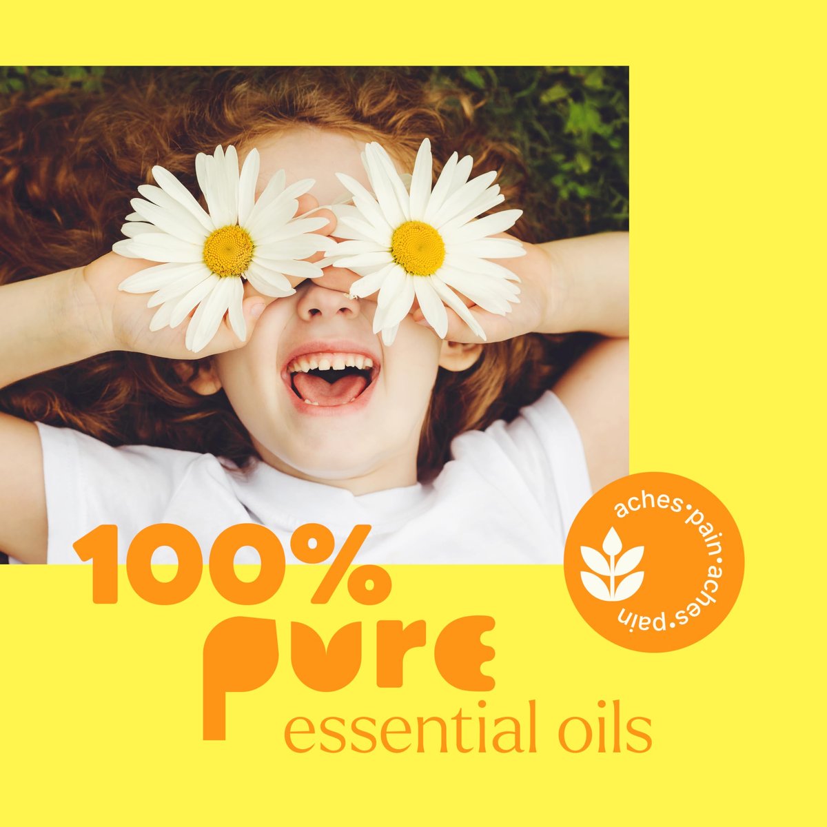 Plant Therapy Kids Grow Ease Roll-On 30 ml – Beruhigende Mischung für Wachstumsschmerzen, Muskelkater & Beinkrämpfe, Kindersicher, Fertig verdünnt