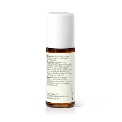 Plant Therapy Kids Grow Ease Roll-On 30 ml – Beruhigende Mischung für Wachstumsschmerzen, Muskelkater & Beinkrämpfe, Kindersicher, Fertig verdünnt