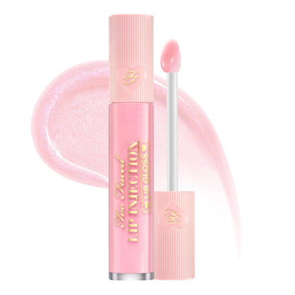 Too Faced Lip Injection Lip Gloss Kühlender Instant Lip Plumper | Schafft sichtbares Volumen, Feuchtigkeit & Glanz | In High-Shine Gloss & Schimmernden Farben, Pretty Pony, 0,2 Fl Oz