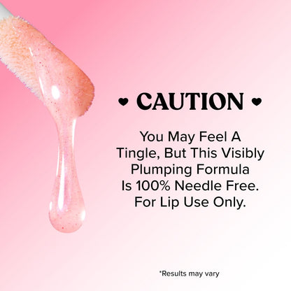 Too Faced Lip Injection Lip Gloss Cooling Instant Lip Plumper | Erzeugt sichtbares Volumen, Hydratation & Glanz | In hochglänzenden und schimmernden Farbtönen, Everything's Peachy, 0,2 Fl Oz