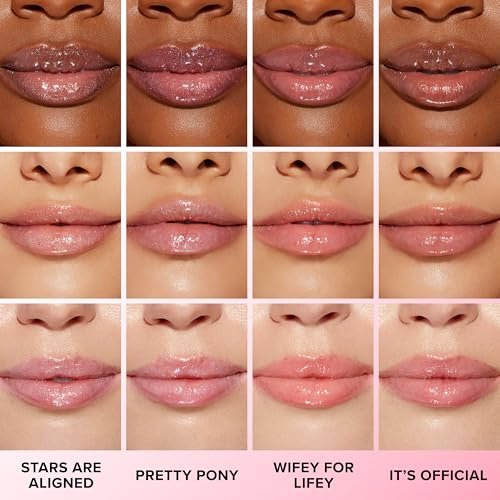 Too Faced Lip Injection Lip Gloss Cooling Instant Lip Plumper | Erzeugt sichtbares Volumen, Hydratation & Glanz | In hochglänzenden und schimmernden Farbtönen, Everything's Peachy, 0,2 Fl Oz