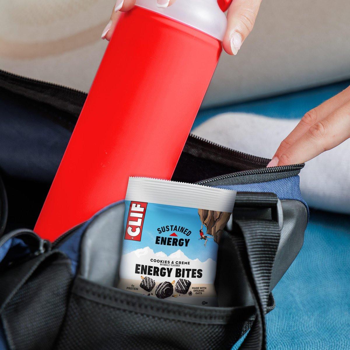 CLIF BAR Energy Bites - Cookies & Creme - Mit Bio-Hafer und 6g pflanzlichem Protein - Non-GMO (5er Pack)