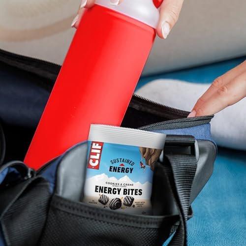 CLIF BAR Energy Bites - Cookies & Creme - Mit Bio-Hafer und 6g pflanzlichem Protein - Non-GMO (5er Pack)