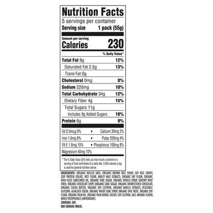 CLIF BAR Energy Bites - Cookies & Creme - Mit Bio-Hafer und 6g pflanzlichem Protein - Non-GMO (5er Pack)