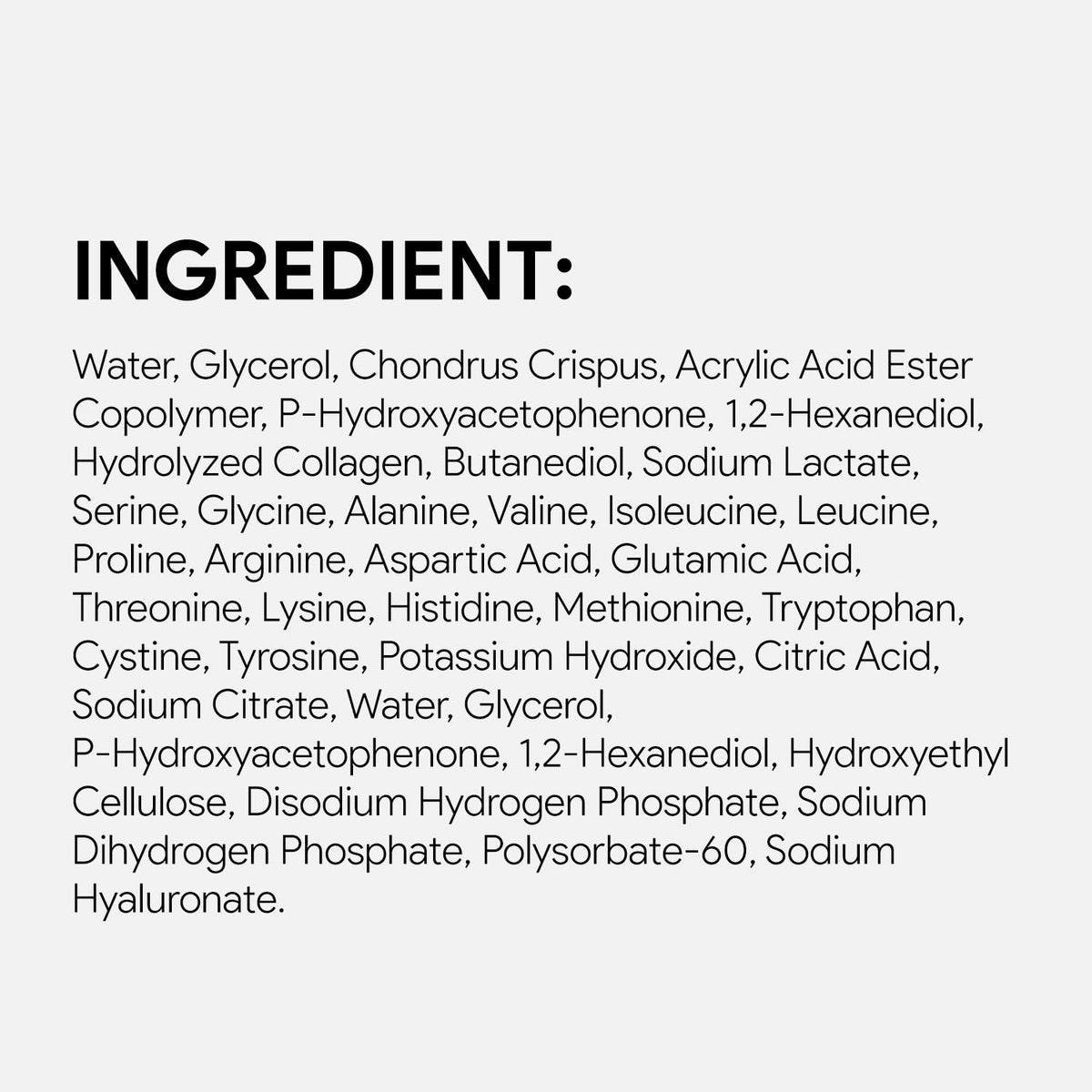 SEYOUL Collagen Jelly Mask – Mit 83% hydrolysiertem Kollagen & Niacinamid | Feuchtigkeitsspendende, erfrischende Essenz für alle Hauttypen – 5 Blätter