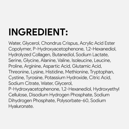 SEYOUL Collagen Jelly Mask – Mit 83% hydrolysiertem Kollagen & Niacinamid | Feuchtigkeitsspendende, erfrischende Essenz für alle Hauttypen – 5 Blätter