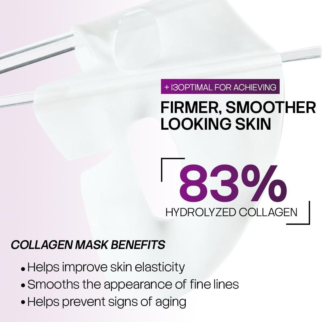 SEYOUL Collagen Jelly Mask – Mit 83% hydrolysiertem Kollagen & Niacinamid | Feuchtigkeitsspendende, erfrischende Essenz für alle Hauttypen – 5 Blätter