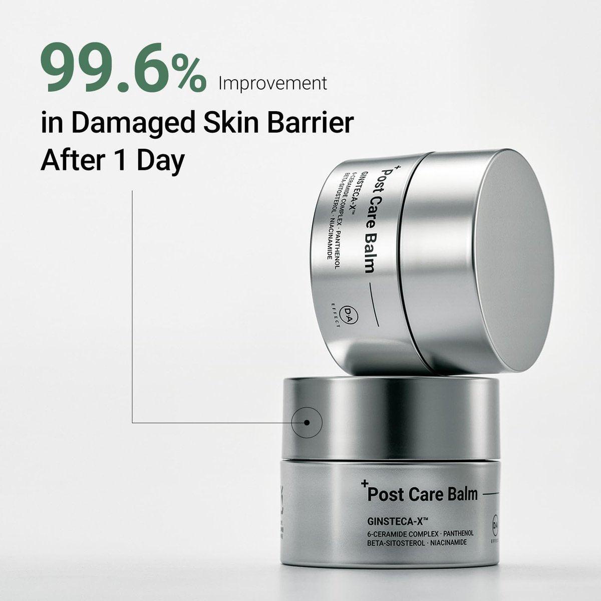 DA EFFECT Post Care Balm – Fortschrittliche Feuchtigkeitscreme mit GINSTECAX™, beruhigt empfindliche Haut, lindert Rötungen & Irritationen, 30 ml
